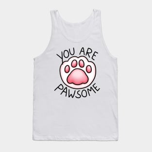 You are pawsome Tank Top